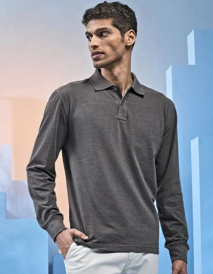 Men’s Classic Fit Long Sleeved Polo AQ030