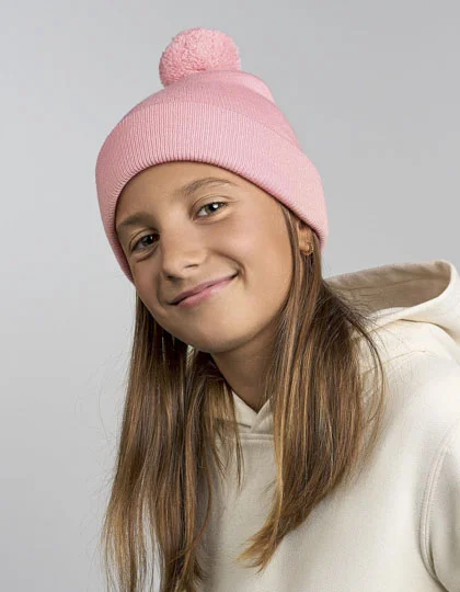 Kids Wind-s with Pompom Beanie AT730