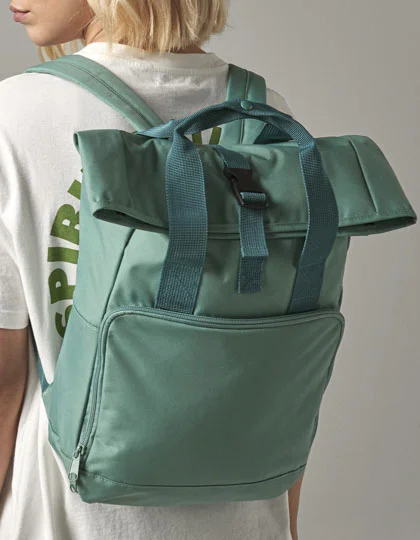 Twin Handle Roll-Top Backpack BG118