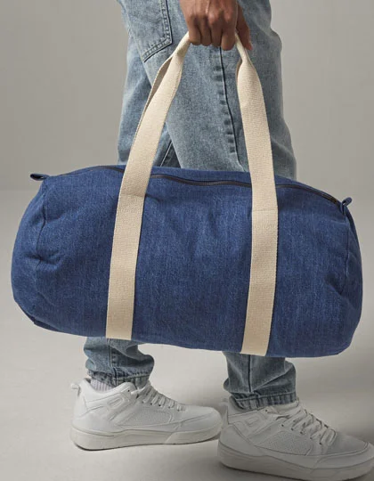 Denim Barrel Bag BG646