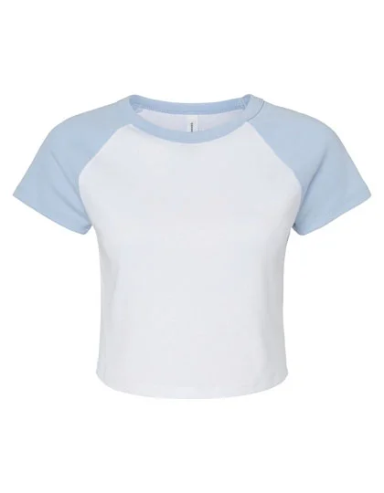 Women’s Micro Rib Raglan Baby Tee BL1201