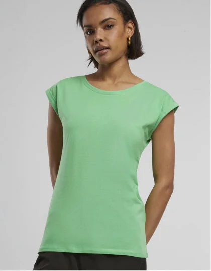 Ladies’ Extended Shoulder Tee BY021