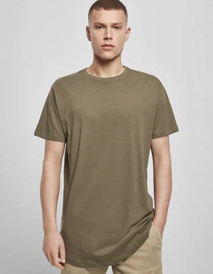 Shaped Long Tee BY028