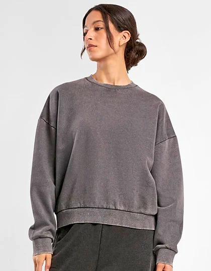 Ladies Vintage Heavy Crewneck BY301