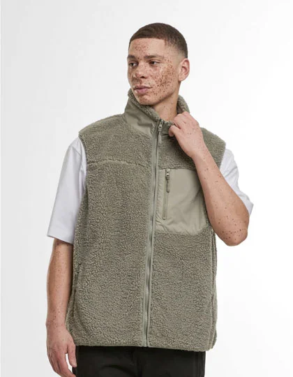 Bonded Sherpa Vest BY407