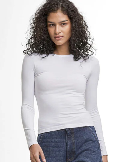 Ladies Ultra Slim Longsleeve BY446