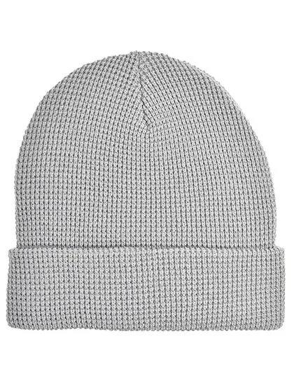 Knitted Beanie Waffle Look C1463