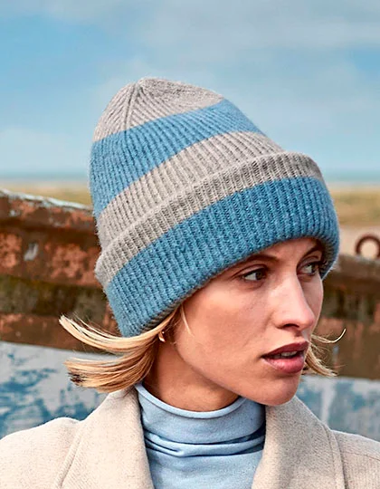 Colour Block Beanie CB391R