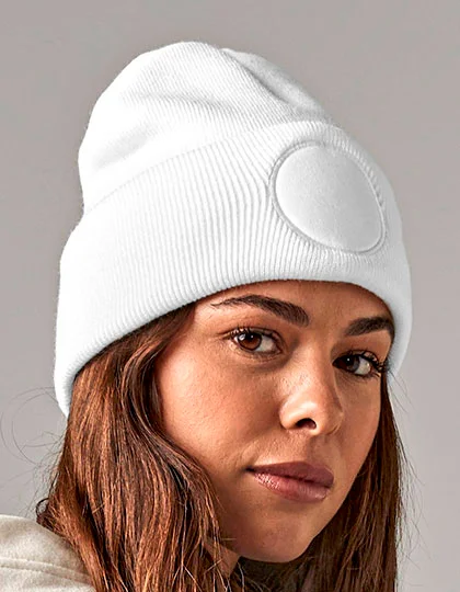 Circular Patch Beanie CB446