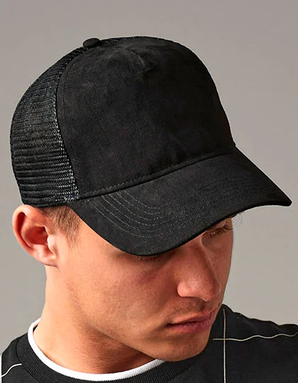 Suede Snapback Trucker CB643