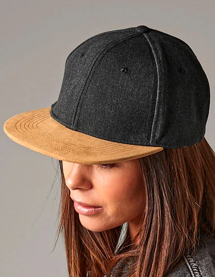 Suede Peak Snapback CB668