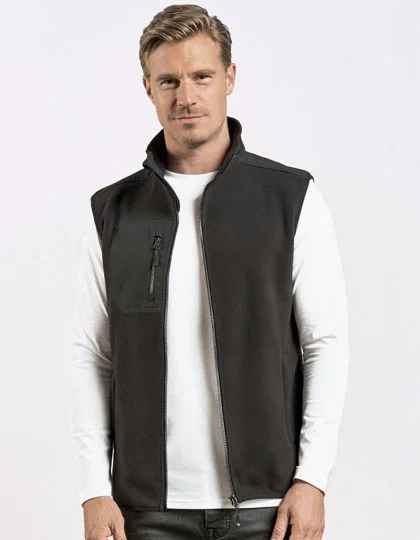 Men’s Canvas Fleece Vest E7940N