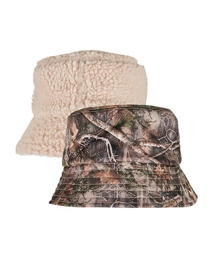 Sherpa Real Tree Camo Reversible Bucket Hat FX5003RS