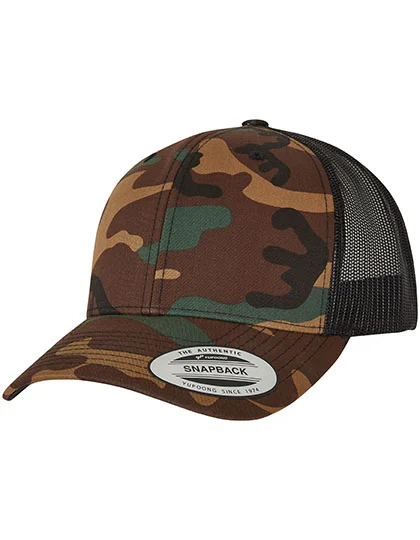 Retro Trucker Camo Cap FX6606CA