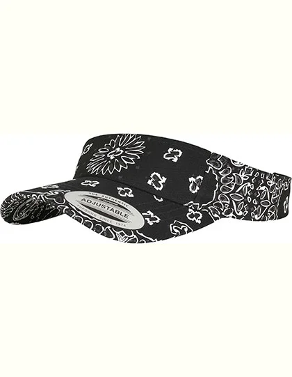 Bandana Print Visor FX8888BP