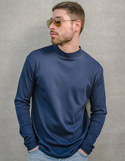Men’s Premium Highneck Longsleeve Tees HRM106