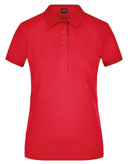 Ladies’ Elastic Polo Piqué JN709