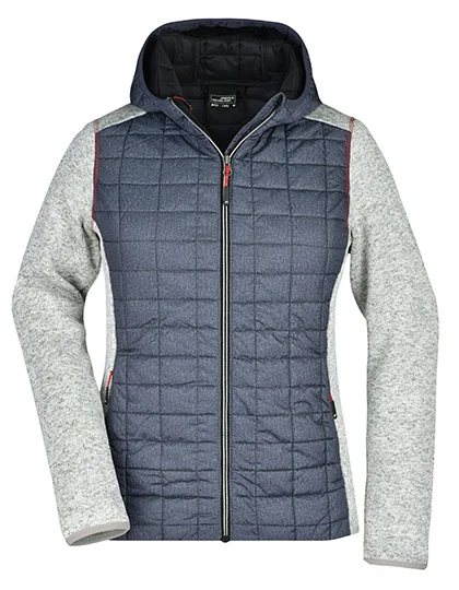 Ladies’ Knitted Hybrid Jacket JN771