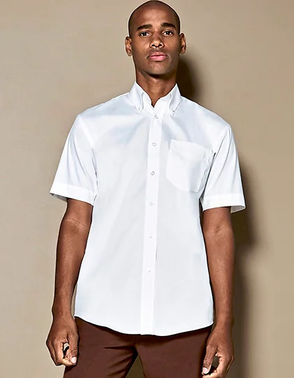 Men’s Classic Fit Premium Oxford Shirt Short Sleeve K109