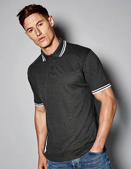 Classic Fit Superwash® 60º Tipped Collar Polo K409