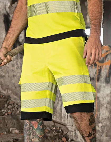 EOS Hi-Vis Workwear Shorts With Printing Areas KX1006