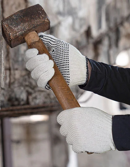 Robust Coarse Knitted Working Gloves Bursa KX155