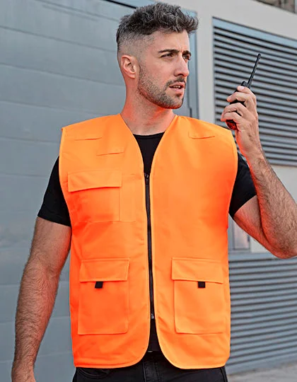 Padded Multifunctional Work Vest Kiel CO² Neutral KX166