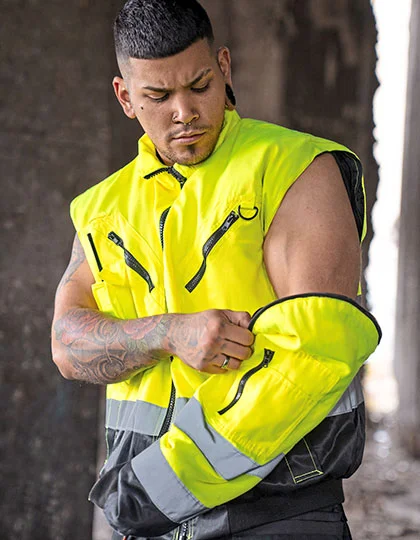 Robust 4-in-1 Hi-Vis Pilot Jacket Oslo KX809S