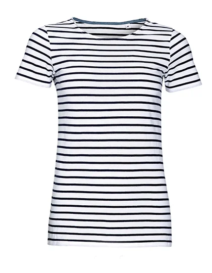 Women’s Round Neck Striped T-Shirt Miles L01399