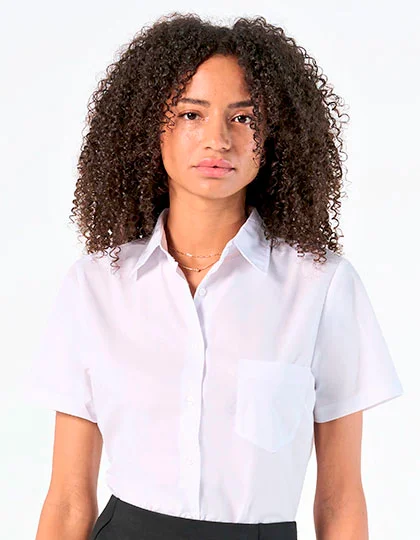 Popeline-Blouse Escape Short Sleeve L620