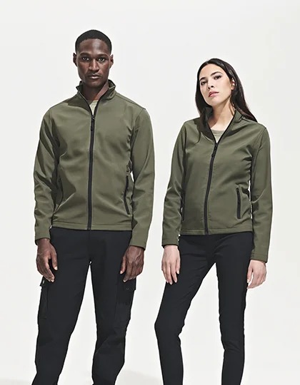 Men’s Softshell Zip Jacket Race L837