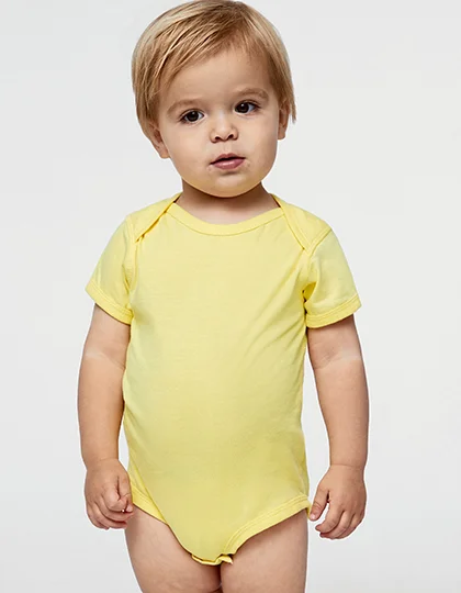 Infant Fine Jersey Short Sleeve Bodysuit LA4424N