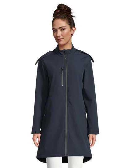 Women’s Long Softshell Coat Achille NB3794