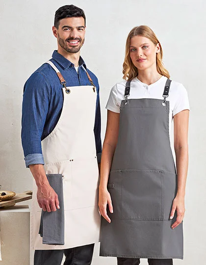 Clip ’n’ Clasp Cross-Back Bib Apron PW182