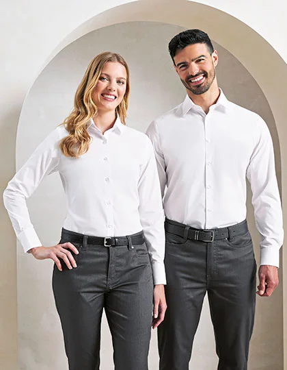 Women’s Long Sleeve ’Recyclight’ Poplin Shirt PW303