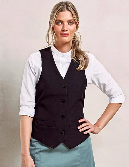 Women’s Lined Polyester Waistcoat PW623
