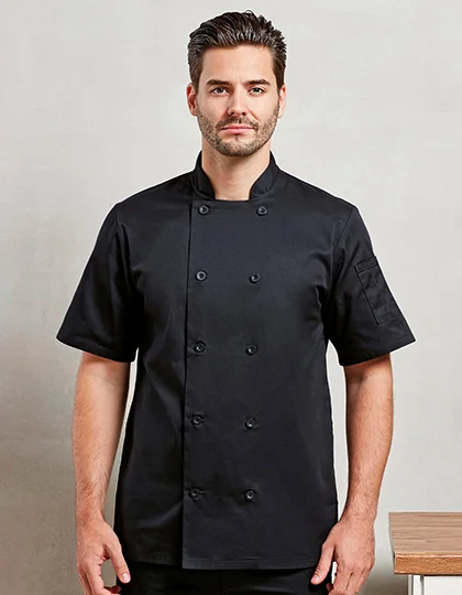 Short Sleeve Chef’s Jacket PW656