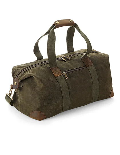 Heritage Waxed Canvas Holdall QD650