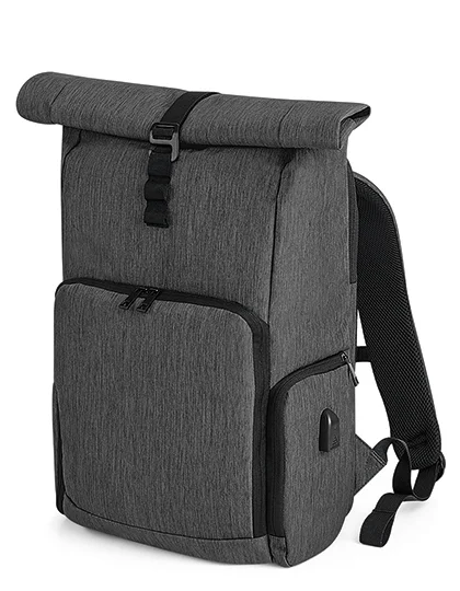 Q-Tech Charge Roll-Top Backpack QD995