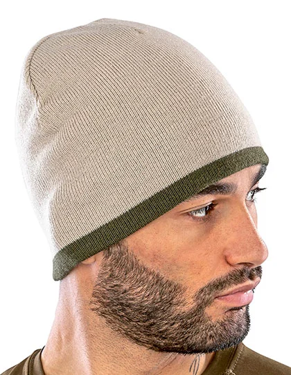 Soft Feel Cuffless Reversible Beanie RC46