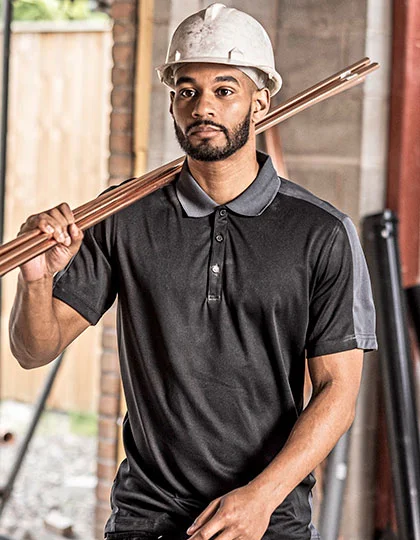 Contrast Coolweave Polo RG1740
