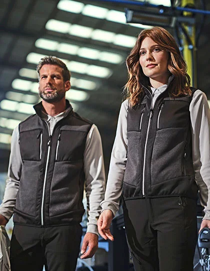 E-volve Unisex Knit Effect Stretch Bodywarmer RG914