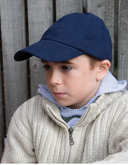 Junior Heavy Brushed Cotton Cap RH24J