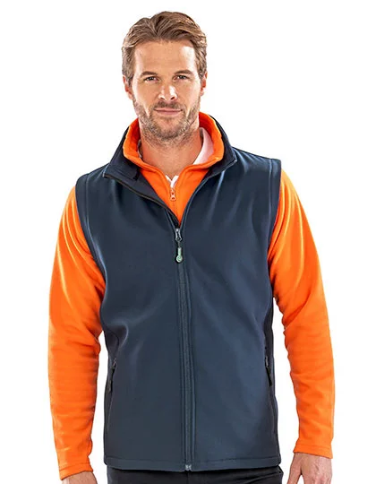 Men's Printable Softshell Bodywarmer with Recycled Fleece Inner RT232