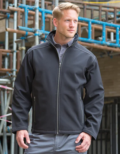 Men’s Treble Stitch Softshell Jacket RT455M