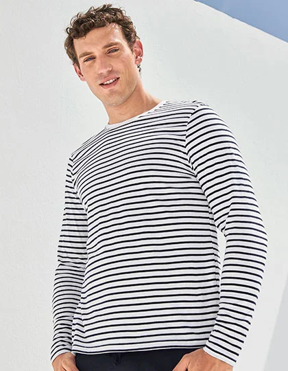 Unisex Long Sleeved Striped T SFM204