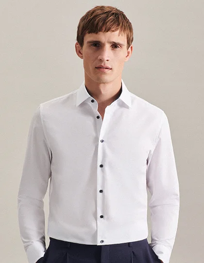 Men’s Shirt Poplin Shaped Fit Long Sleeve SN293690