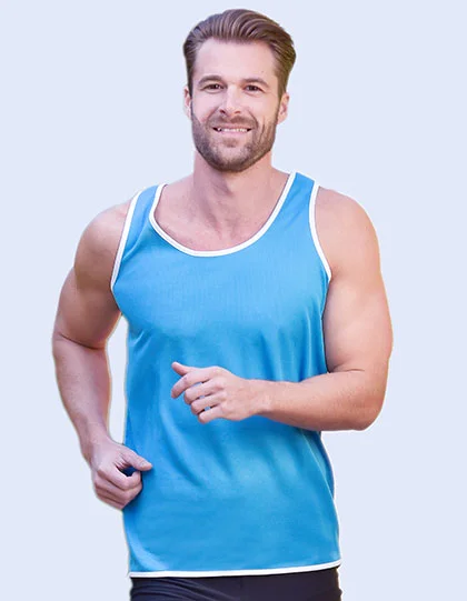 Men’s Contrast Sports Vest SW305