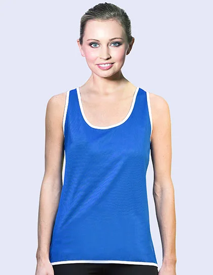 Ladies’ Contrast Sports Vest SW405