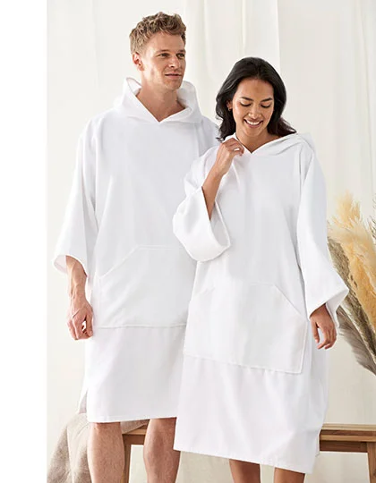Adults’ Towelling Poncho TC810